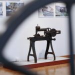 29.07.2021. Kielce. Muzeum Historii Kielc. Wystawa "Dzieło potężne w dolinach Bobrzy, Czarnej i Kamiennej. Zabytki Staropolskiego Okręgu Przemysłowego na fotografii dawnej i współczesnej" / Wiktor Taszłow / Radio Kielce