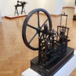 29.07.2021. Kielce. Muzeum Historii Kielc. Wystawa "Dzieło potężne w dolinach Bobrzy, Czarnej i Kamiennej. Zabytki Staropolskiego Okręgu Przemysłowego na fotografii dawnej i współczesnej" / Wiktor Taszłow / Radio Kielce