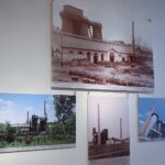 29.07.2021. Kielce. Muzeum Historii Kielc. Wystawa "Dzieło potężne w dolinach Bobrzy, Czarnej i Kamiennej. Zabytki Staropolskiego Okręgu Przemysłowego na fotografii dawnej i współczesnej" / Wiktor Taszłow / Radio Kielce