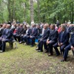 04.07.2021. Bór Kunowski. Uroczystości upamiętniające brutalną pacyfikację mieszkańców wsi / Anna Głąb / Radio Kielce