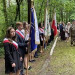 04.07.2021. Bór Kunowski. Uroczystości upamiętniające brutalną pacyfikację mieszkańców wsi / Anna Głąb / Radio Kielce