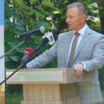 07.07.2021. Brody. Spotkanie informacyjne w sprawie zmian w programie Czyste powietrze. Na zdjęciu: Ryszard Gliwiński - prezes WFOŚi GW w Kielcach / Anna Głąb / Radio Kielce