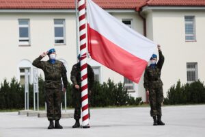 31.07.2021. Kielce. Przysięga wojskowa w Centrum Przygotowań do Misji Zagranicznych / Wiktor Taszłow / Radio Kielce