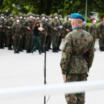 31.07.2021. Kielce. Przysięga wojskowa w Centrum Przygotowań do Misji Zagranicznych / Wiktor Taszłow / Radio Kielce