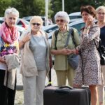 31.07.2021. Kielce. Wyjazd podopiecznych Świętokrzyskiego Stowarzyszenia "Niepełnosprawni Plus"  na obóz rehabilitacyjny do Sarbinowa nad Bałtyk / Wiktor Taszłow / Radio Kielce