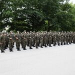 31.07.2021. Kielce. Przysięga wojskowa w Centrum Przygotowań do Misji Zagranicznych / Wiktor Taszłow / Radio Kielce