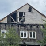 15.07.2021. Kielce. Uszkodzone zabezpieczenia domu przy ulicy Żeromskiego 41 / Jarosław Kubalski / Radio Kielce