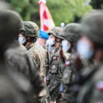 31.07.2021. Kielce. Przysięga wojskowa w Centrum Przygotowań do Misji Zagranicznych / Wiktor Taszłow / Radio Kielce