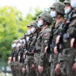 31.07.2021. Kielce. Przysięga wojskowa w Centrum Przygotowań do Misji Zagranicznych / Wiktor Taszłow / Radio Kielce