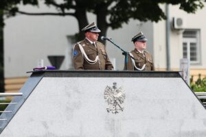 31.07.2021. Kielce. Przysięga wojskowa w Centrum Przygotowań do Misji Zagranicznych / Wiktor Taszłow / Radio Kielce