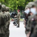 31.07.2021. Kielce. Przysięga wojskowa w Centrum Przygotowań do Misji Zagranicznych / Wiktor Taszłow / Radio Kielce