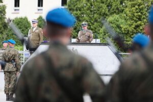 31.07.2021. Kielce. Przysięga wojskowa w Centrum Przygotowań do Misji Zagranicznych / Wiktor Taszłow / Radio Kielce