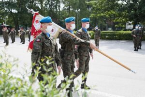 31.07.2021. Kielce. Przysięga wojskowa w Centrum Przygotowań do Misji Zagranicznych / Wiktor Taszłow / Radio Kielce