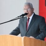 31.07.2021. Bilcza. Jubileusz 95-lecia OSP Bilcza i otwarcie nowej remizy. Na zdjęciu Krzysztof Lipiec - poseł PiS / Wiktor Taszłow / Radio Kielce