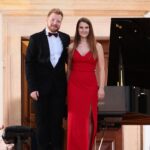 31.07.2021. Kielce. „Chopinowskie Inspiracje”. Koncert duetu fortepianowego Novi Piano Duo w składzie Anna Wielgus i Grzegorz Nowak / Wiktor Taszłow / Radio Kielce