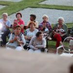 31.07.2021. Kielce. „Chopinowskie Inspiracje”. Koncert duetu fortepianowego Novi Piano Duo w składzie Anna Wielgus i Grzegorz Nowak / Wiktor Taszłow / Radio Kielce