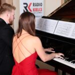 31.07.2021. Kielce. „Chopinowskie Inspiracje”. Koncert duetu fortepianowego Novi Piano Duo w składzie Anna Wielgus i Grzegorz Nowak / Wiktor Taszłow / Radio Kielce