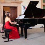 31.07.2021. Kielce. „Chopinowskie Inspiracje”. Koncert duetu fortepianowego Novi Piano Duo w składzie Anna Wielgus i Grzegorz Nowak / Wiktor Taszłow / Radio Kielce