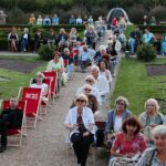 31.07.2021. Kielce. „Chopinowskie Inspiracje”. Koncert duetu fortepianowego Novi Piano Duo w składzie Anna Wielgus i Grzegorz Nowak / Wiktor Taszłow / Radio Kielce