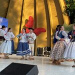 10.07.2021. Kielce. Dzień Tradycji Polskiego Folkloru. Kielecka publiczność bawi Regionalny Zespół Magurzanie / Michał Kita / Radio Kielce