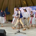 10.07.2021. Kielce. Dzień Tradycji Polskiego Folkloru. Kielecka publiczność bawi Regionalny Zespół Magurzanie / Michał Kita / Radio Kielce