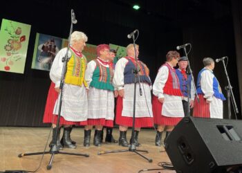 11.07.2021. Jędrzejów. Eliminacje do Buskich Spotkań z Folklorem / Michał Kita / Radio Kielce