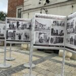 16.07.2021. Sandomierz. Plenerowa wystawa archiwalnych fotografii Sandomierza / Grażyna Szlęzak-Wójcik / Radio Kielce