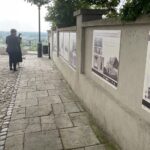 16.07.2021. Sandomierz. Plenerowa wystawa archiwalnych fotografii Sandomierza / Grażyna Szlęzak-Wójcik / Radio Kielce