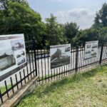 16.07.2021. Sandomierz. Plenerowa wystawa archiwalnych fotografii Sandomierza / Grażyna Szlęzak-Wójcik / Radio Kielce