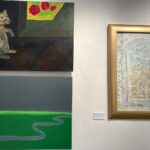 17.07.2021. Sandomierz. Wystawa podsumowująca 20–lecie sandomierskich plenerów malarskich / Grażyna Szlęzak-Wójcik / Radio Kielce