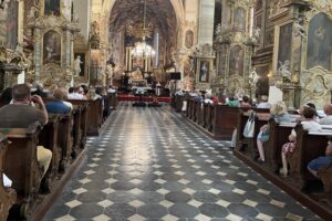 17.07.2021. Sandomierz. Festiwal Muzyki klasycznej "Ucho Igielne". Koncert Polskiej Opery Królewskiej z Zespołem Muzyki Dawnej oraz wybitną sopranistką Anną Radziejewską / Grażyna Szlęzak-Wójcik / Radio Kielce