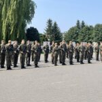 18.07.2021. Sandomierz. Przysięga wojskowa żołnierzy 10. Świętokrzyskiej Brygady Obrony Terytorialnej / Grażyna Szlęzak-Wójcik / Radio Kielce