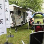 01.07.2021. Kielce. Radio Biwak w Radiu Kielce / Wiktor Taszłow / Radio Kielce