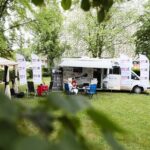 01.07.2021. Kielce. Radio Biwak w Radiu Kielce / Wiktor Taszłow / Radio Kielce