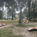 23.07.2021. Sandomierz. Park miejski po rewitalizacji / Grażyna Szlęzak-Wójcik / Radio Kielce