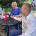 24.07.2021. Sandomierz. Piknik zdrowotny NFZ / Grażyna Szlęzak-Wójcik / Radio Kielce