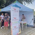 24.07.2021. Sandomierz. Piknik zdrowotny NFZ / Grażyna Szlęzak-Wójcik / Radio Kielce