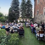 24.07.2021. Sandomierz. Dom Długosza. Festiwal „Ucho Igielne”. Koncert Pawła Niziołka / Grażyna Szlęzak-Wójcik / Radio Kielce