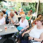 05.07.2021. Busko-Zdrój. Kawiarenka Festiwalowa / Wiktor Taszłow / Radio Kielce