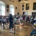 31.07.2021. Sandomierz. Zamek Królewski. „Wolne śpiewanie” / Grażyna Szlęzak-Wójcik / Radio Kielce