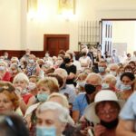 05.07.2021. Busko-Zdrój. Tryptyk Rzymski Jana Pawła II w kościele Niepokalanego Poczęcia NMP / Wiktor Taszłow / Radio Kielce