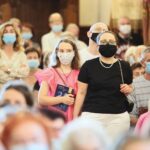 05.07.2021. Busko-Zdrój. Tryptyk Rzymski Jana Pawła II w kościele Niepokalanego Poczęcia NMP / Wiktor Taszłow / Radio Kielce