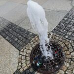 07.07.2021. Kielce. Fontanny miejskie. Fontanna na Rynku / Wiktor Taszłow / Radio Kielce