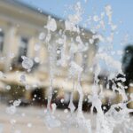 07.07.2021. Kielce. Fontanny miejskie. Fontanna na Rynku / Wiktor Taszłow / Radio Kielce