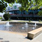 07.07.2021. Kielce. Fontanny miejskie. Fontanna na Placu Moniuszki / Wiktor Taszłow / Radio Kielce