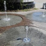 07.07.2021. Kielce. Fontanny miejskie. Fontanna na Placu Moniuszki / Wiktor Taszłow / Radio Kielce