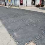 09.07.2021. Kielce. Budowa Teatru im. Stefana Żeromskiego. Wywóz gruzu / Wiktor Taszłow / Radio Kielce