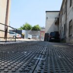 09.07.2021. Kielce. Budowa Teatru im. Stefana Żeromskiego. Wywóz gruzu / Wiktor Taszłow / Radio Kielce