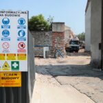 09.07.2021. Kielce. Budowa Teatru im. Stefana Żeromskiego. Wywóz gruzu / Wiktor Taszłow / Radio Kielce