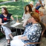 08.07.2021. Busko-Zdrój. Kawiarenka Festiwalowa / Wiktor Taszłow / Radio Kielce